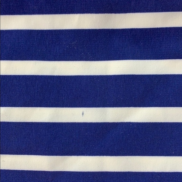 Forever 21 stripe tank top size small women’s green / navy - Picture 8 of 8